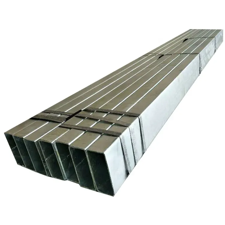 ASTM A106 A36 A53 BS Shs  Galvanized Structural Erw Rectangular Steel Pipe  for scaffolding pipe